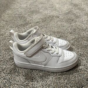 Kids Nike Court Borough Low Sneakers . Size 11C.